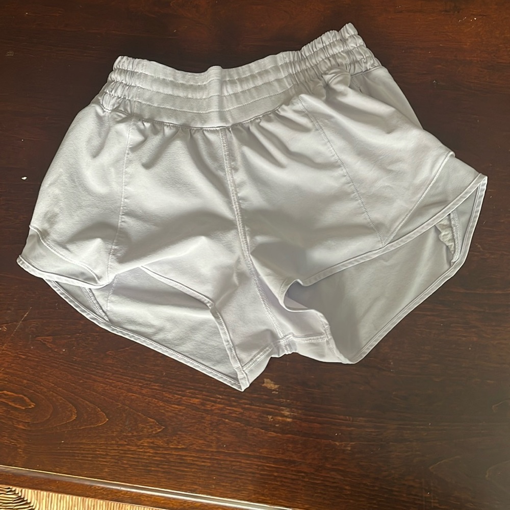 Lavender Lululemon Hotty Hot Shorts Size 4